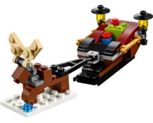 LEGO Reindeer Sleigh