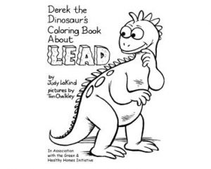 FREE Derek the Dinosaurs Coloring Book About LEAD