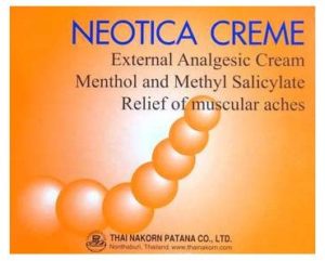 FREE Sample of Neotica Pain Relief Cream