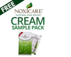 FREE Noxicare Pain Relief Cream Sample Pack