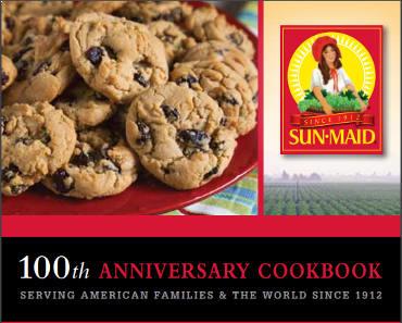 FREE Sun-Maid 100th Anniversary Cookbook