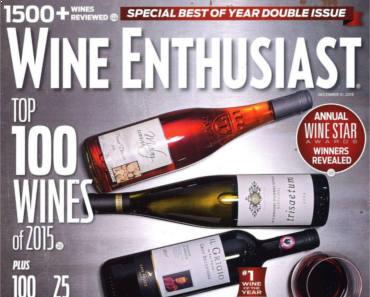 FREE Subscription to Wine Enthusiast Magazine