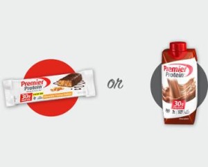 FREE Sample of Premier Protein Bar or Shake