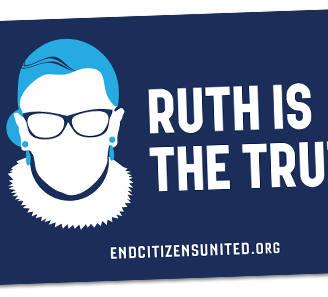 FREE Ruth Is The Truth Sticker