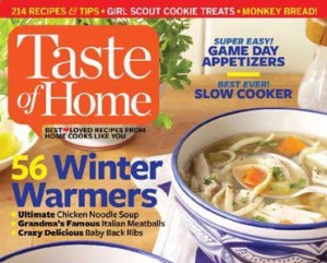 FREE Subscription to Taste of Home