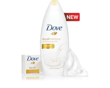 FREE Sample of Dove Dry Oil Moisture Nourishing Body Wash