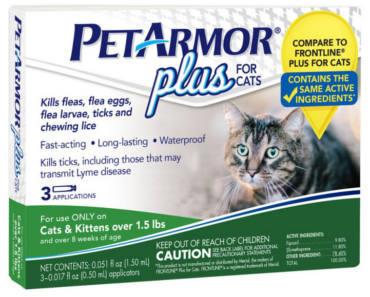 FREE Sample of PetArmor for Dogs or Cats