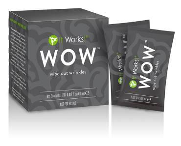 FREE Sample of It Works! WOW Wipe Out Wrinkles Cream
