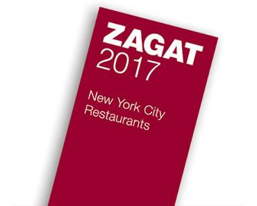 FREE Zagat 2017 New York City Restaurants Guide