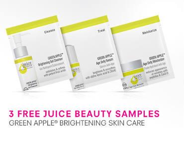 3 FREE Juice Beauty Green Apple Brightening Skin Care Samples