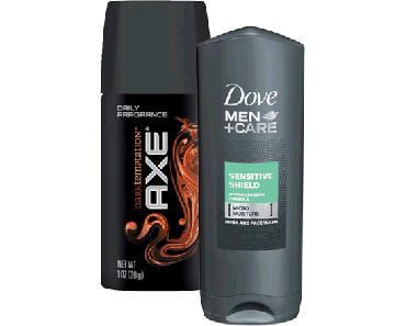 FREE Sample of Dove Body Wash and AXE Body Spray