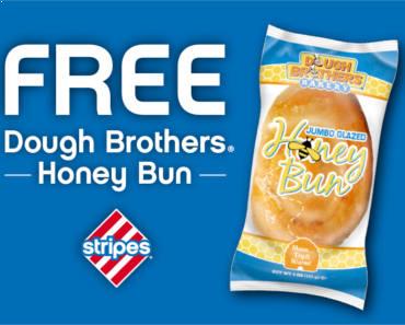 FREE Jumbo Glazed Honey Bun at Stripes Stores