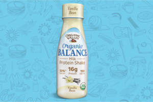 Get a coupon for a FREE Organic Valley Organic Balance Milk Protein Shake.
