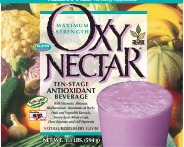 FREE Sample of Oxy-Nectar Ten-Stage Antioxidant Beverage