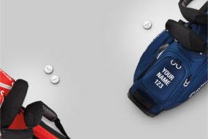 Personalized Golf Bag Panel