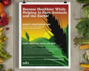FREE World Vegetarian Day Poster