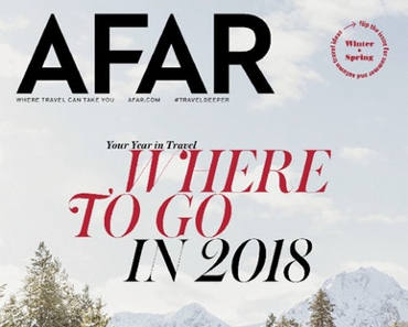 FREE Subscription to Afar Magazine