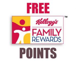 FREE Kellogg's Family Rewards Points