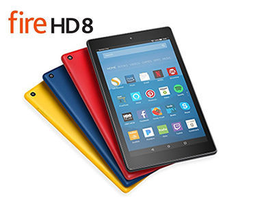 WIN an Amazon Kindle Fire HD 8 Tablet with Alexa!