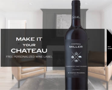 FREE Personalized Chateau Souverain Wine Labels