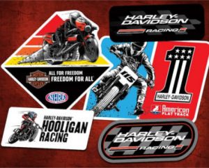 FREE Harley Davidson Racing Stickers Pack