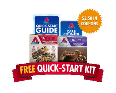 FREE Atkins Quick-Start Kit and $5 OFF Coupon