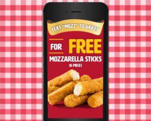 FREE Mozzarella Cheese Sticks at Cumberland Farms