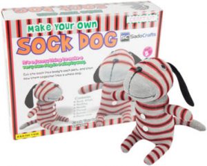 FREE SadoCrafts Sock Dog Doll Kit