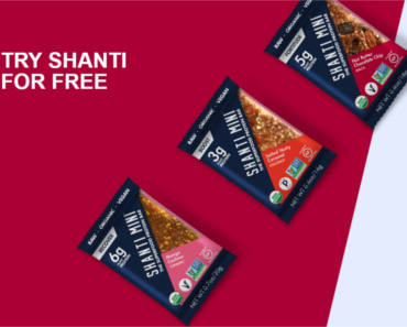 FREE Sample of Shanti Bar The Superfood Protein Bar