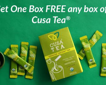 FREE Box of Cusa Tea