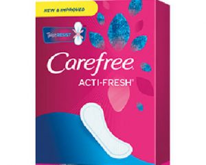 FREE Box of Carefree Acti-Fresh Twist Resist Liners