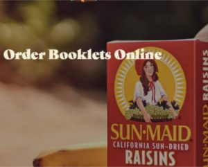 FREE Sun-Maid Recipe Booklet
