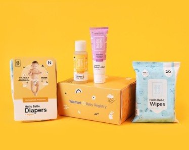 FREE Hello Bello Baby Products Sample Box from Walmart