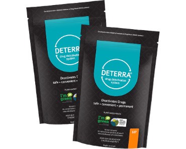 Deterra Drug Deactivation And Disposal Pouche