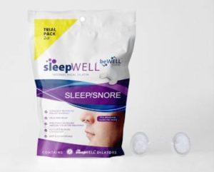 FREE Sample of sleepWELL Nasal Dilator Snore Relief
