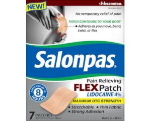 FREE Sample of Salonpas Pain Relieving Flex Patch